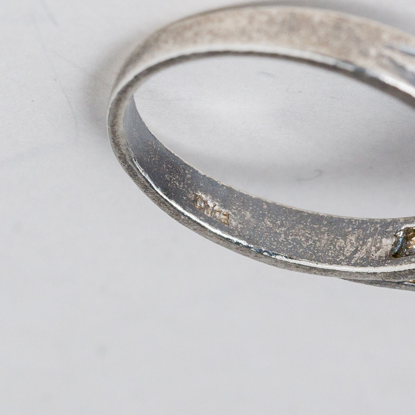 Silber Ring 925 Bunter Stein Größe 60 (19,1 mm Ø) 7,13 g8