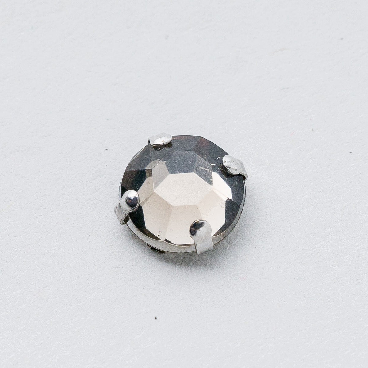 Anhänger Silber Grauer Stein 0,9 cm 0,27 g2