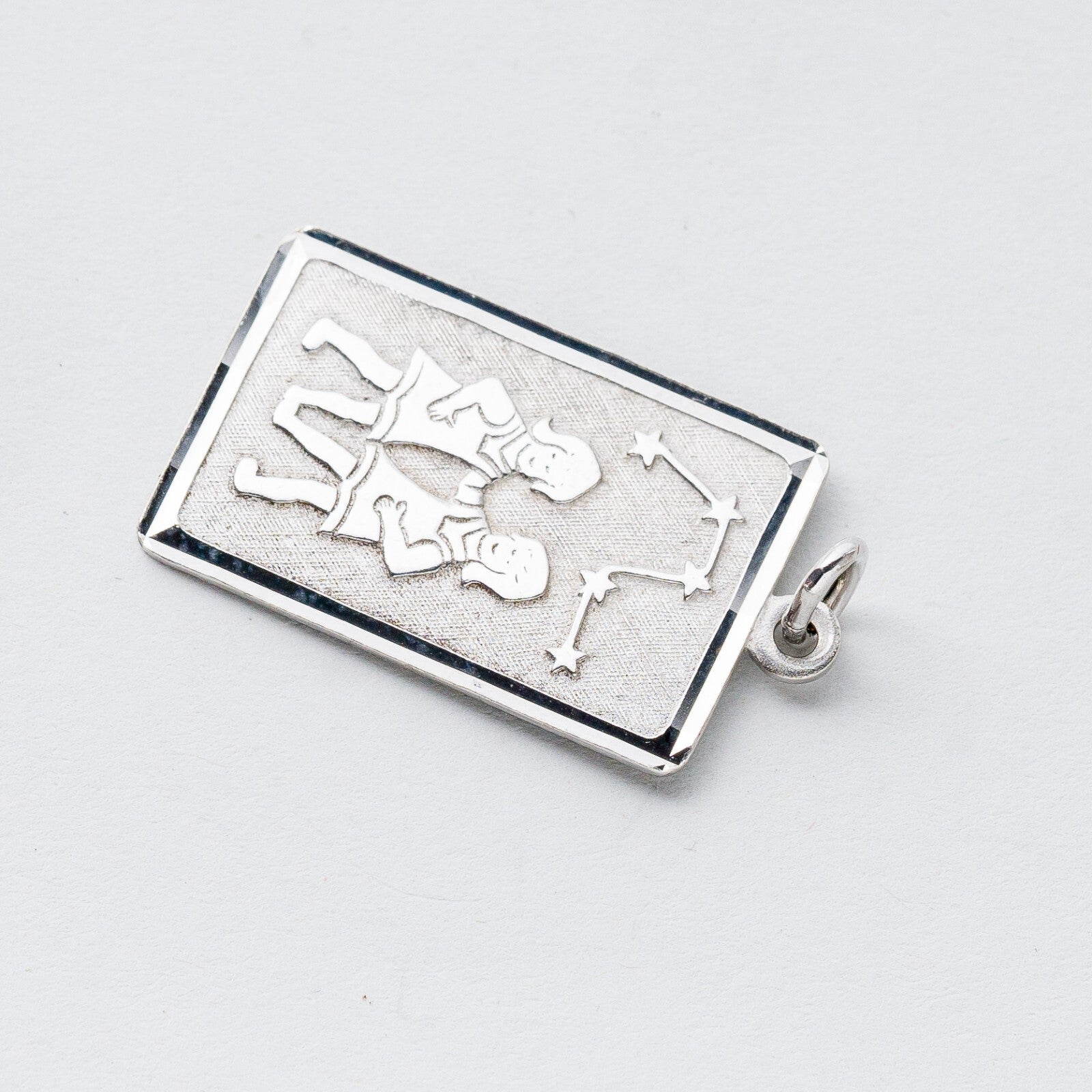 Anhänger Silber Sternzeichen Zwilling 3,2 cm 3,18 g1
