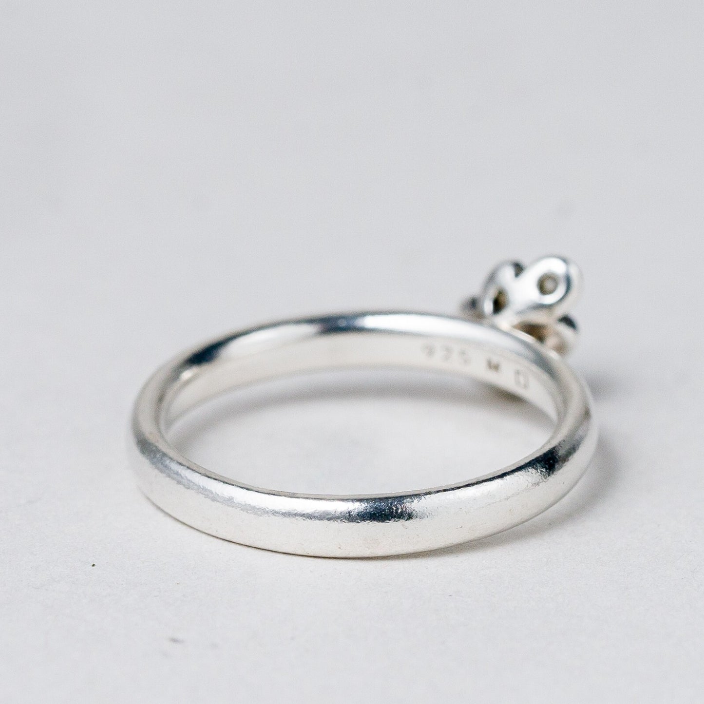 Spinning Silber Ring 925 Weiße Steine Größe 55 (17,5 mm Ø) 2,95 g3