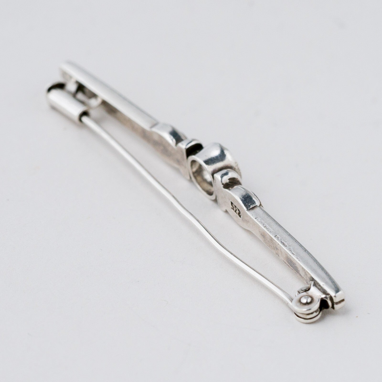 Silber Brosche 835 Ohne Stein 4,45 g2