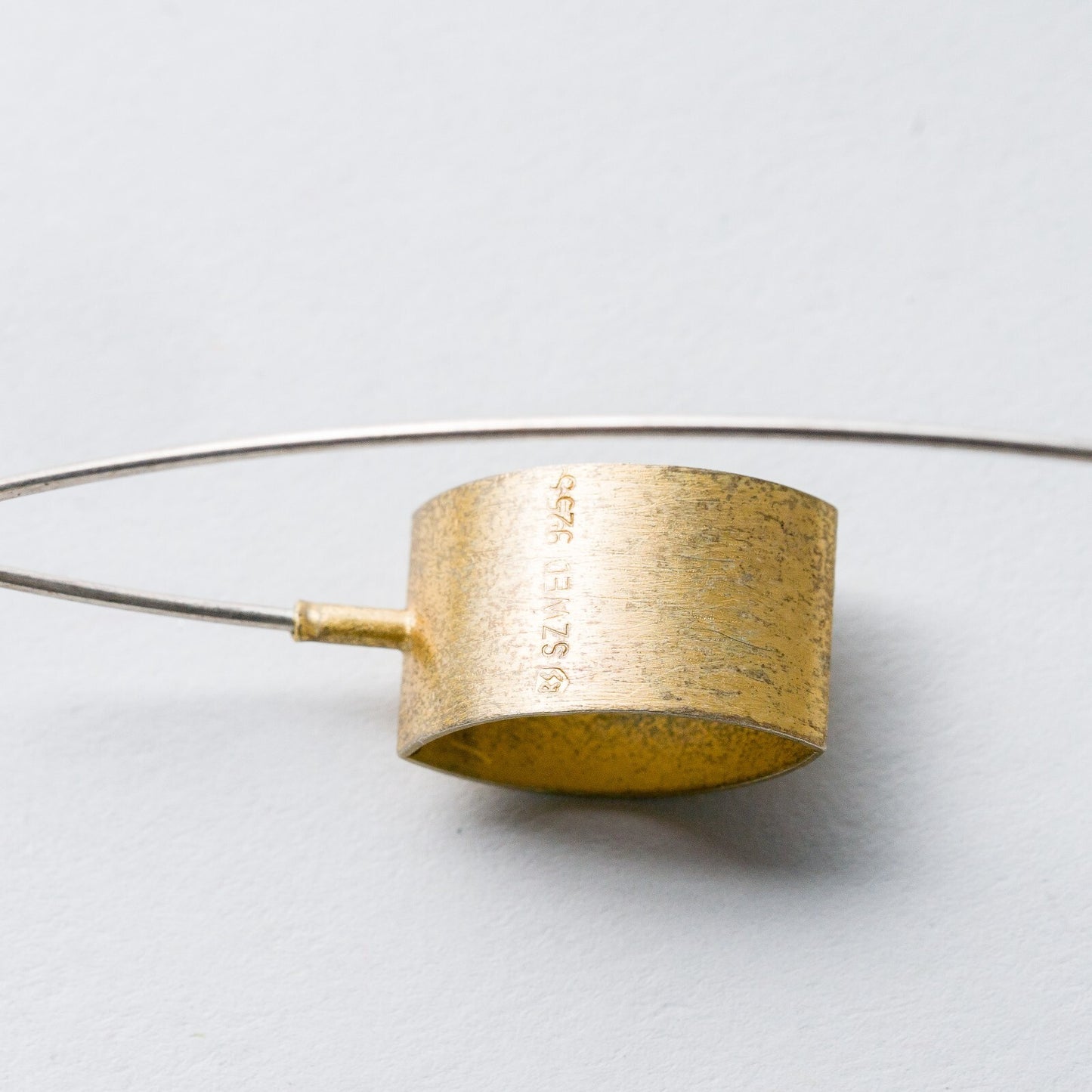 Einzelner Ohrring Hängeohrring Silber 925 2,2 g6