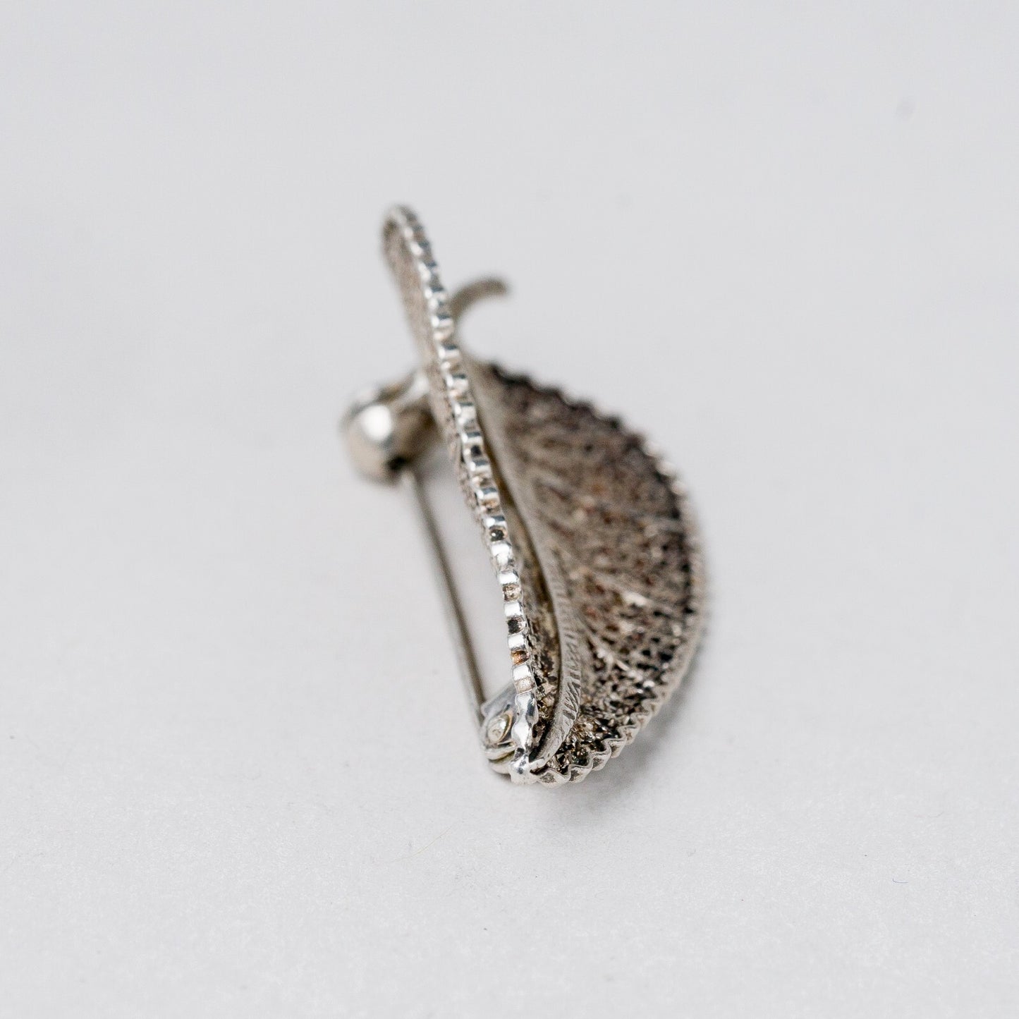 Brosche 835 Silber filigran 4 cm 3,14 g3