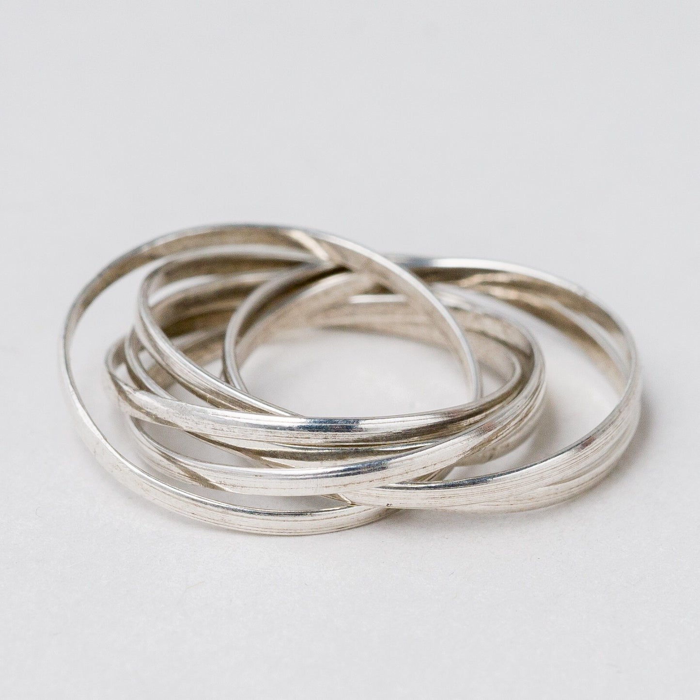 Ring Silber 7 tlg. Größe 52 (16,5 mm Ø) 2,85 g1