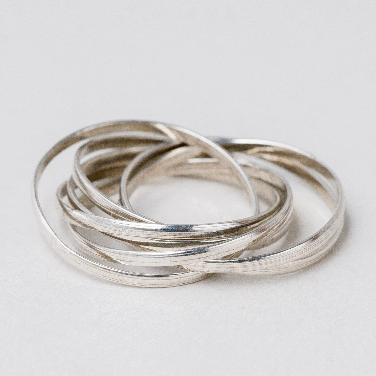 Ring Silber 7 tlg. Größe 52 (16,5 mm Ø) 2,85 g1
