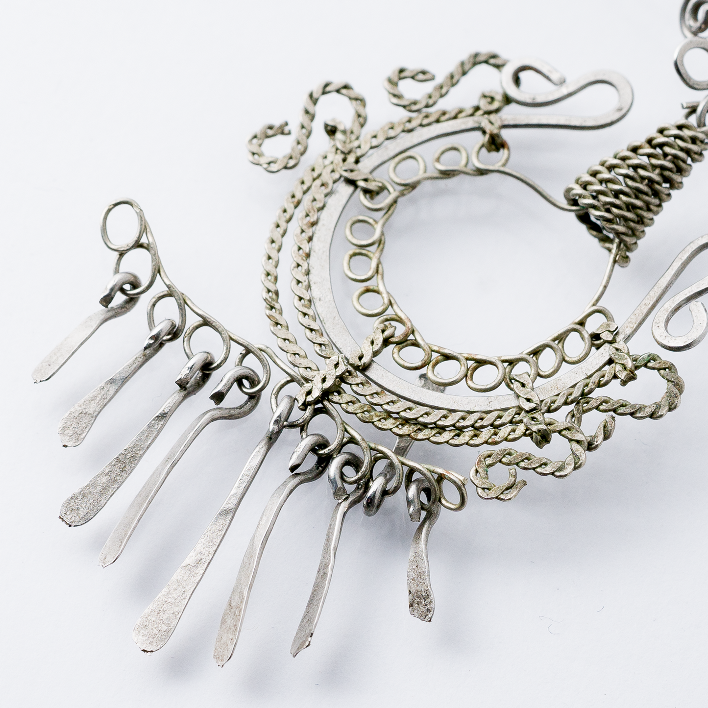 Einzelner Ohrring Hängeohrring Silber 3,32 g1
