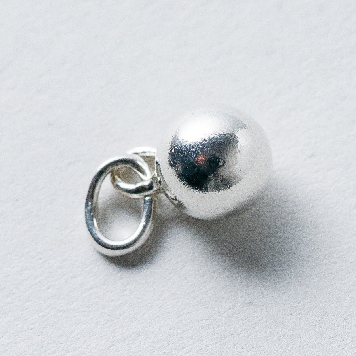 Anhänger Silber Kugel 1,2 cm 0,6 g3