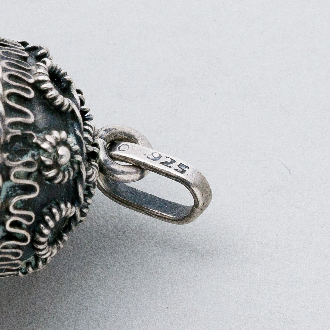 Silber Anhänger Kettenanhänger 925 Kugel 17,08 g5