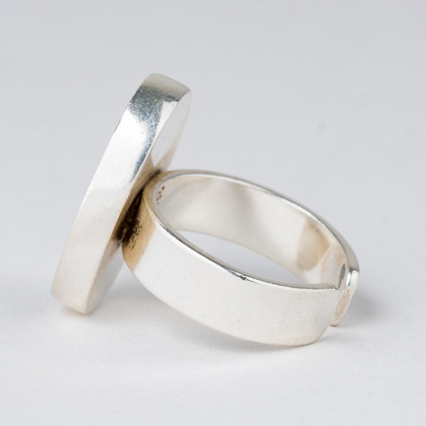 Ring 8,47 g 925er Silber Größe flexibel ca. 524