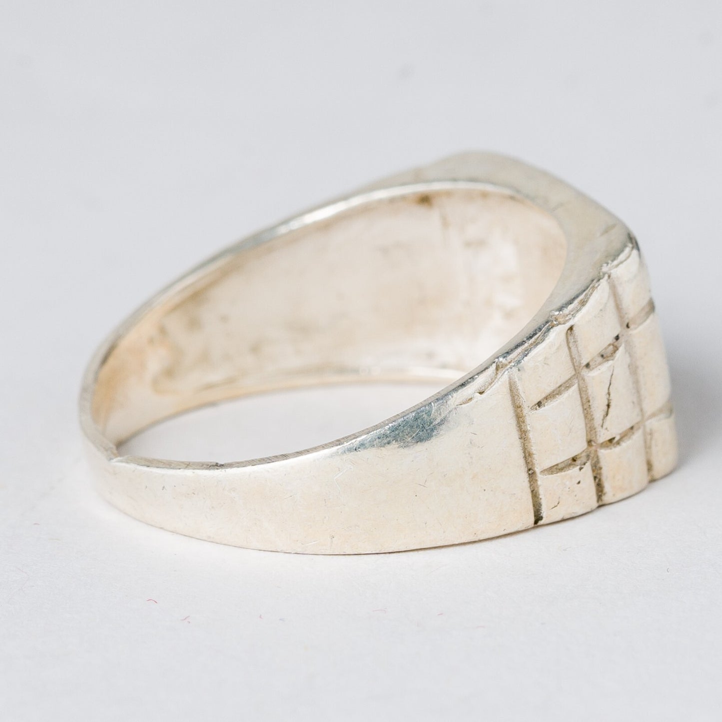 Silber Ring 925 Größe 60 (19,1 mm Ø) 4,4 g2