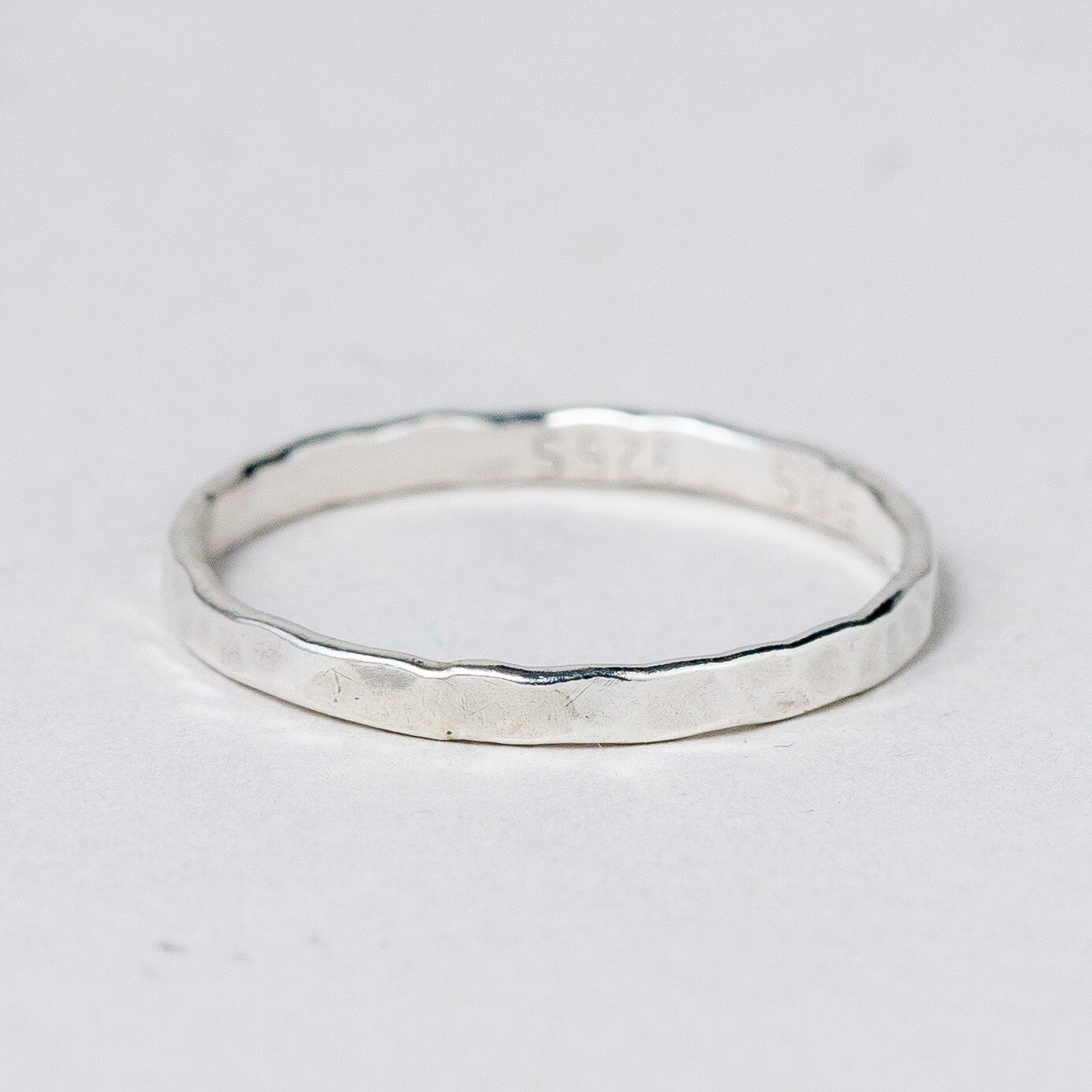 Silber Ring 925 Größe 54 (17,2 mm Ø) 0,97 g5