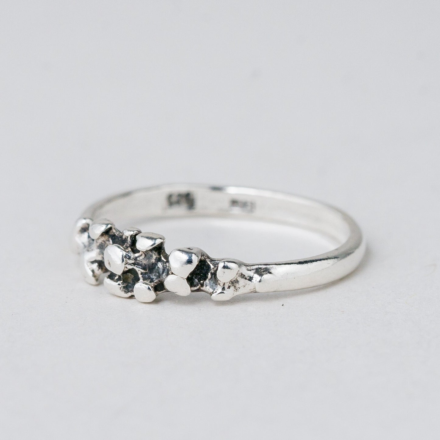 Silber Ring 925 Größe 53 (16,8 mm Ø) 1,57 g0