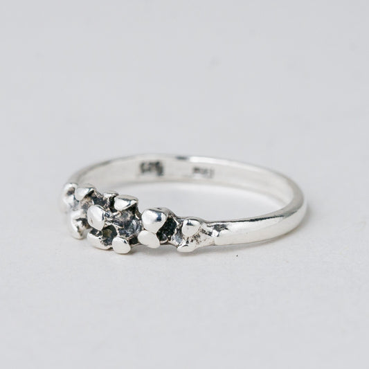 Silber Ring 925 Größe 53 (16,8 mm Ø) 1,57 g0