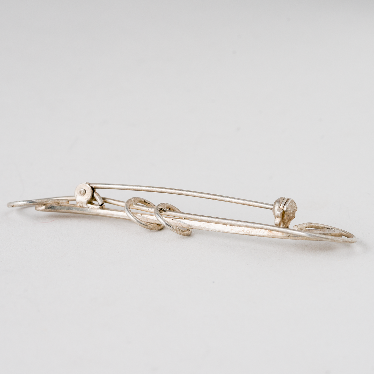 CNC: Brosche 835er Silber 3,33 g 6 cm1