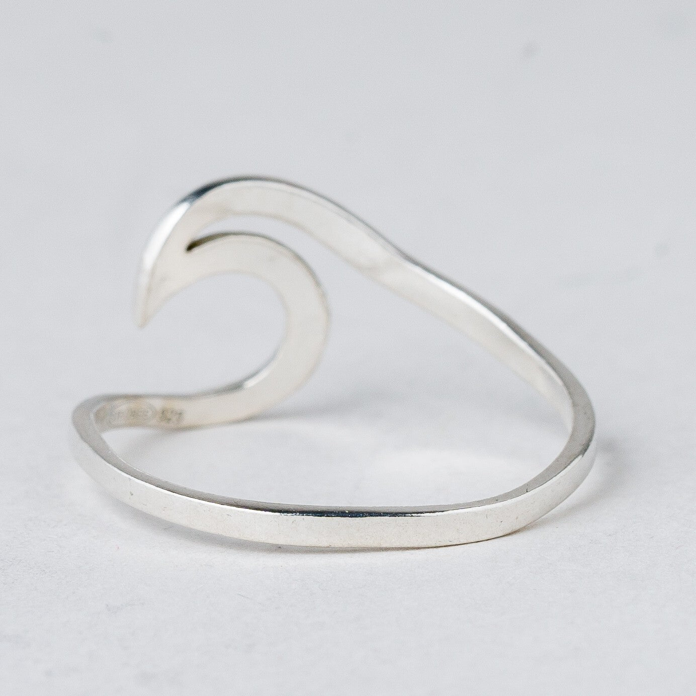 Silber Ring 925 Größe 55 (17,5 mm Ø) 1,01 g3