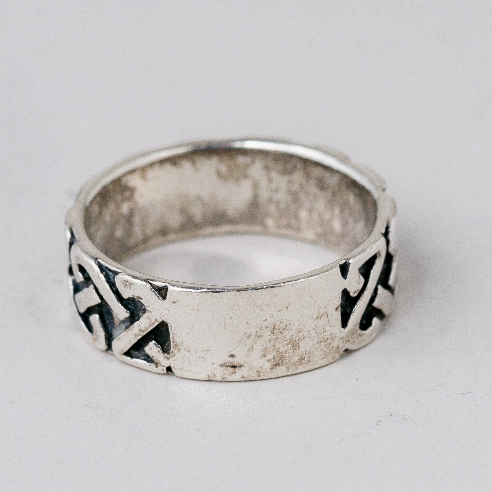 Silber Ring 925 Größe 54 (17,2 mm Ø) 3,98 g2