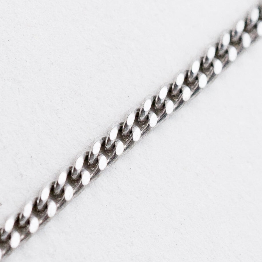Silber Halskette 925 Panzerkette 2 mm 44 cm 4,7 g2