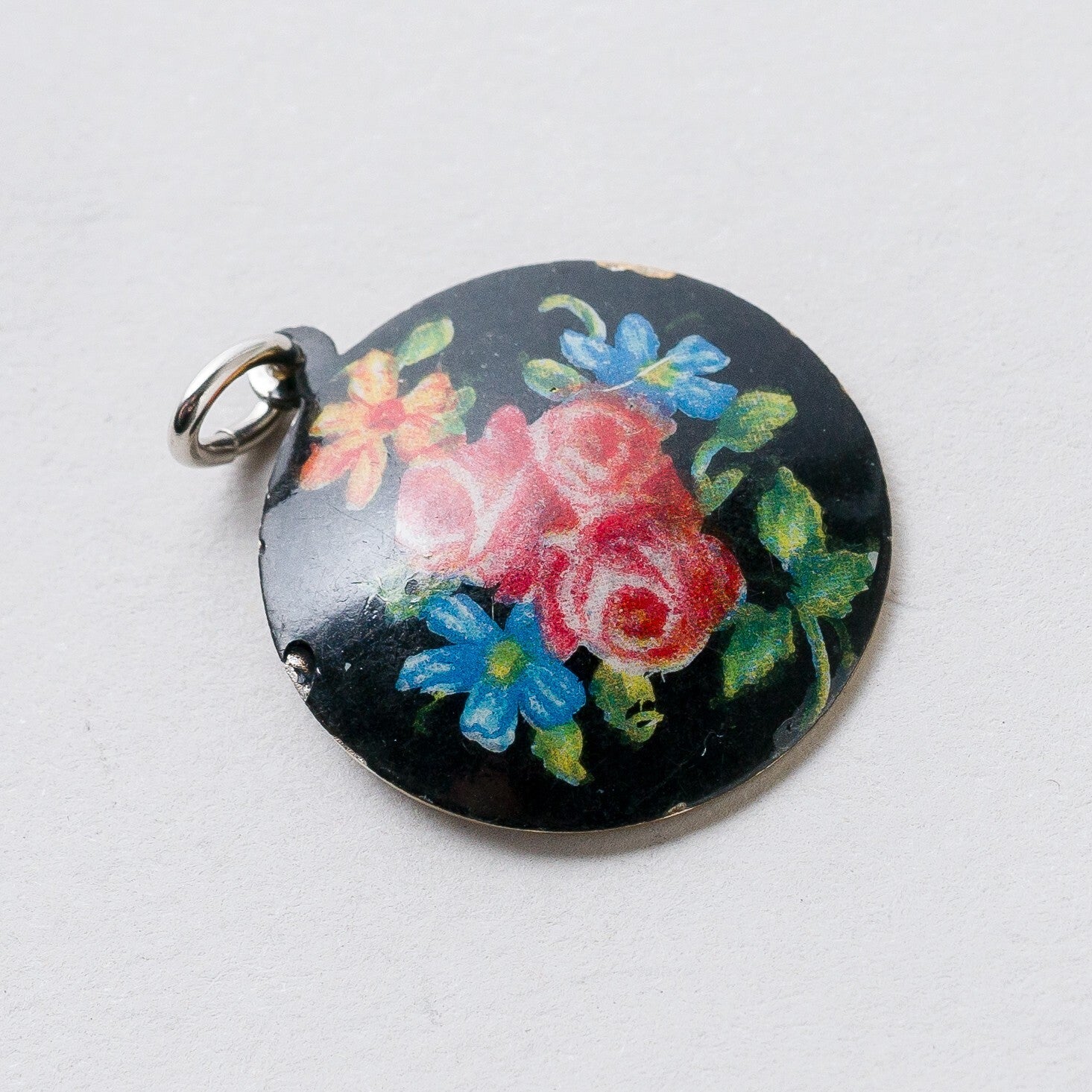 Anhänger 835 Silber Rosen 2,2 cm 2,22 g3