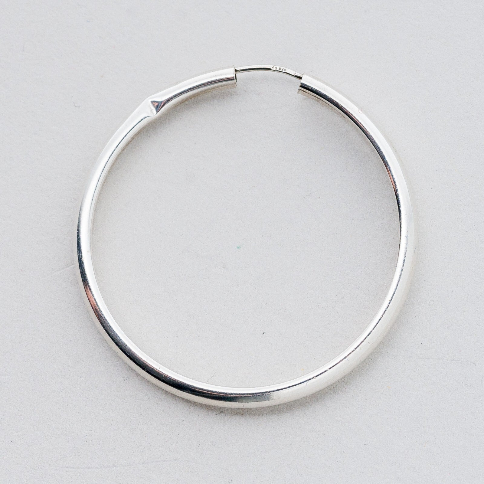 Einzelner Ohrring Creole 925 Silber 1,63 g0