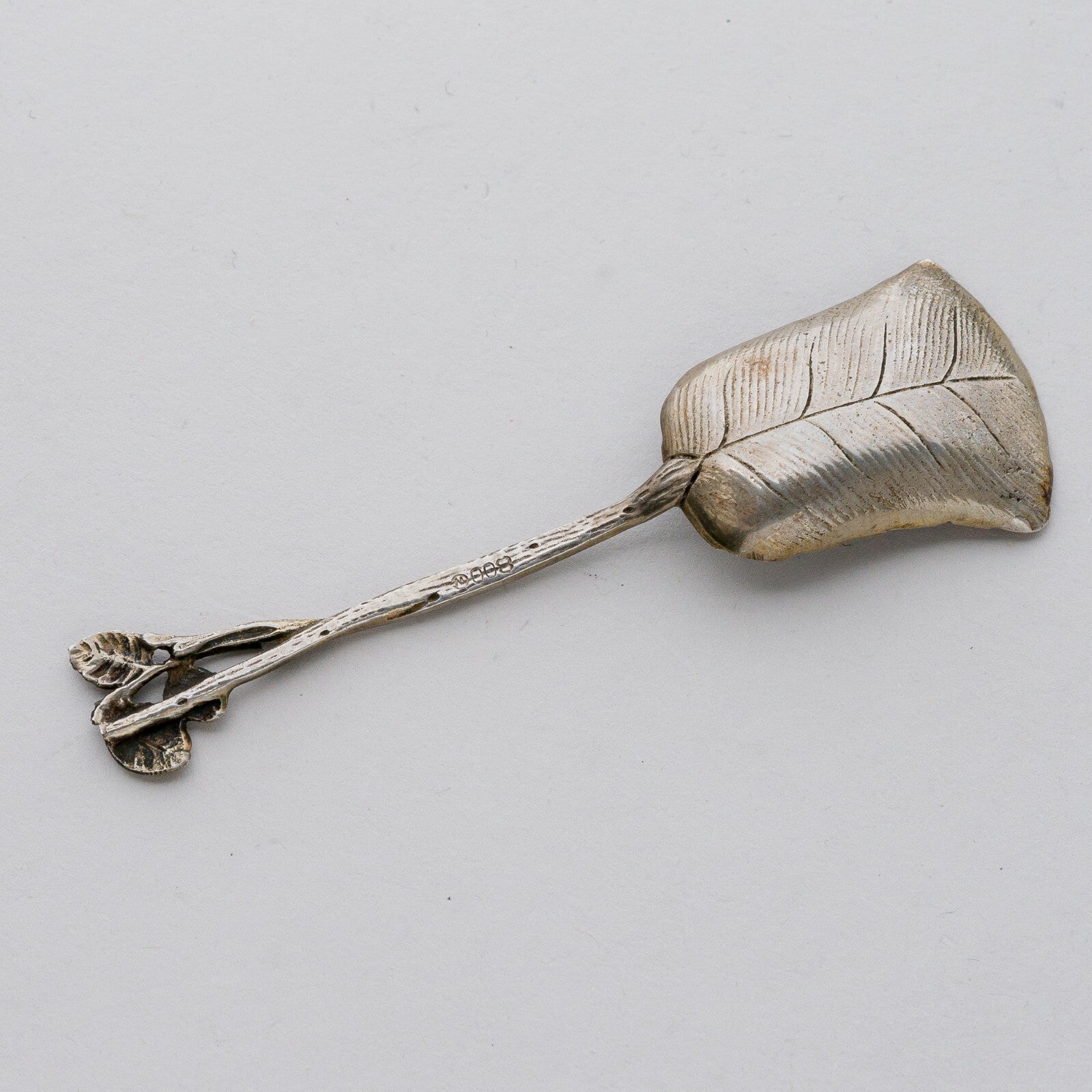 Silber Löffel 9 cm 800 Hildesheimer Rose 10,61 g3