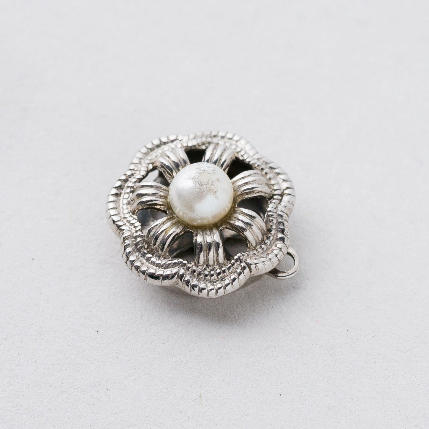 Kettenverschluss 925 Silber Perle 0,84 g1