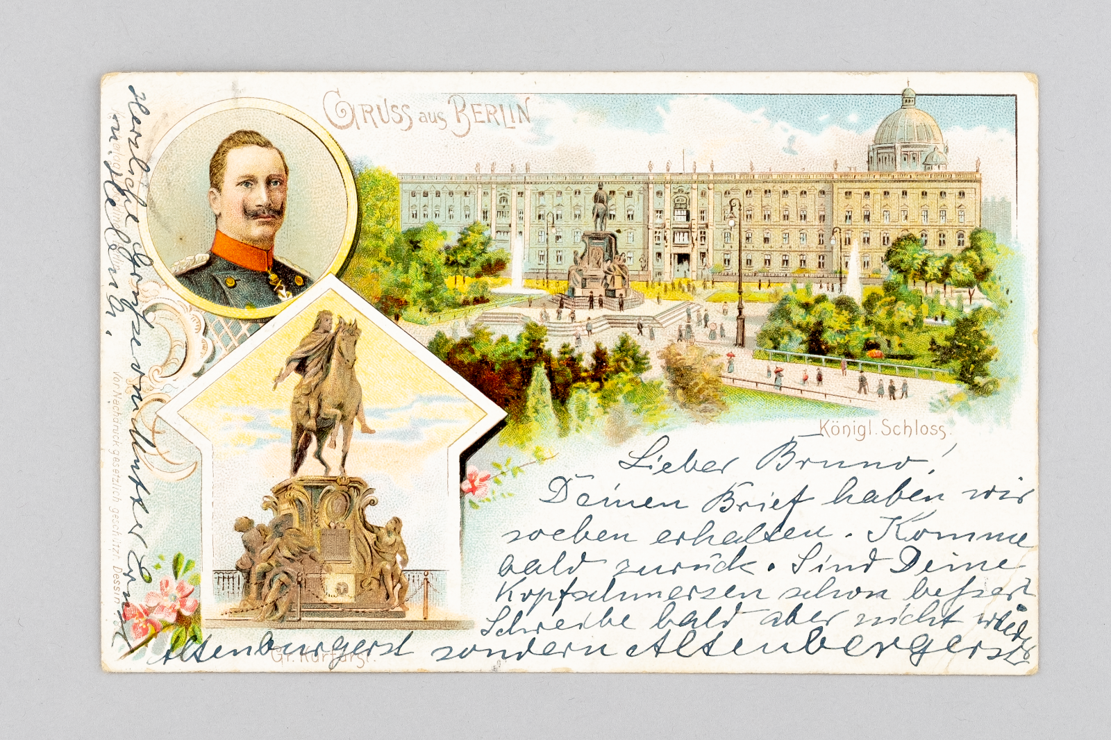 Ansichtskarte Gruss aus Berlin Schloss 18990