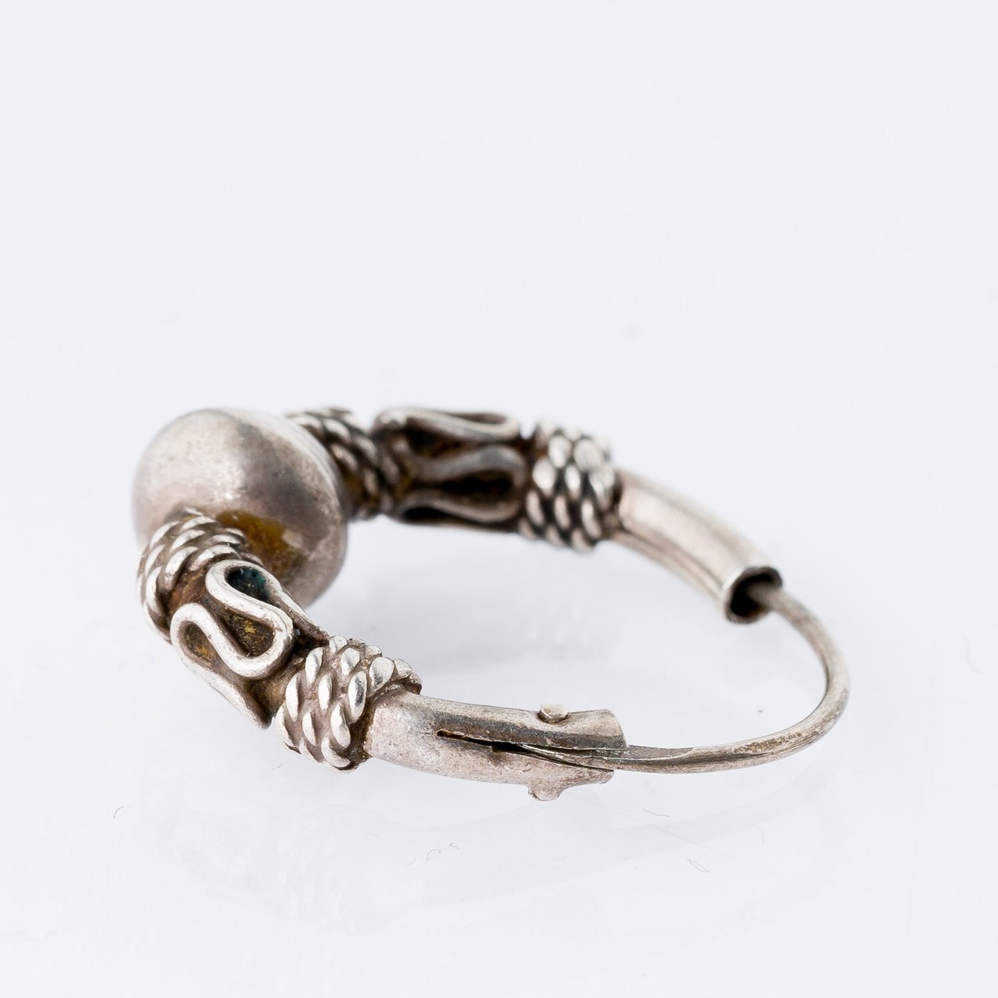 Einzelner Ohrring Creole Silber 1,65 g3