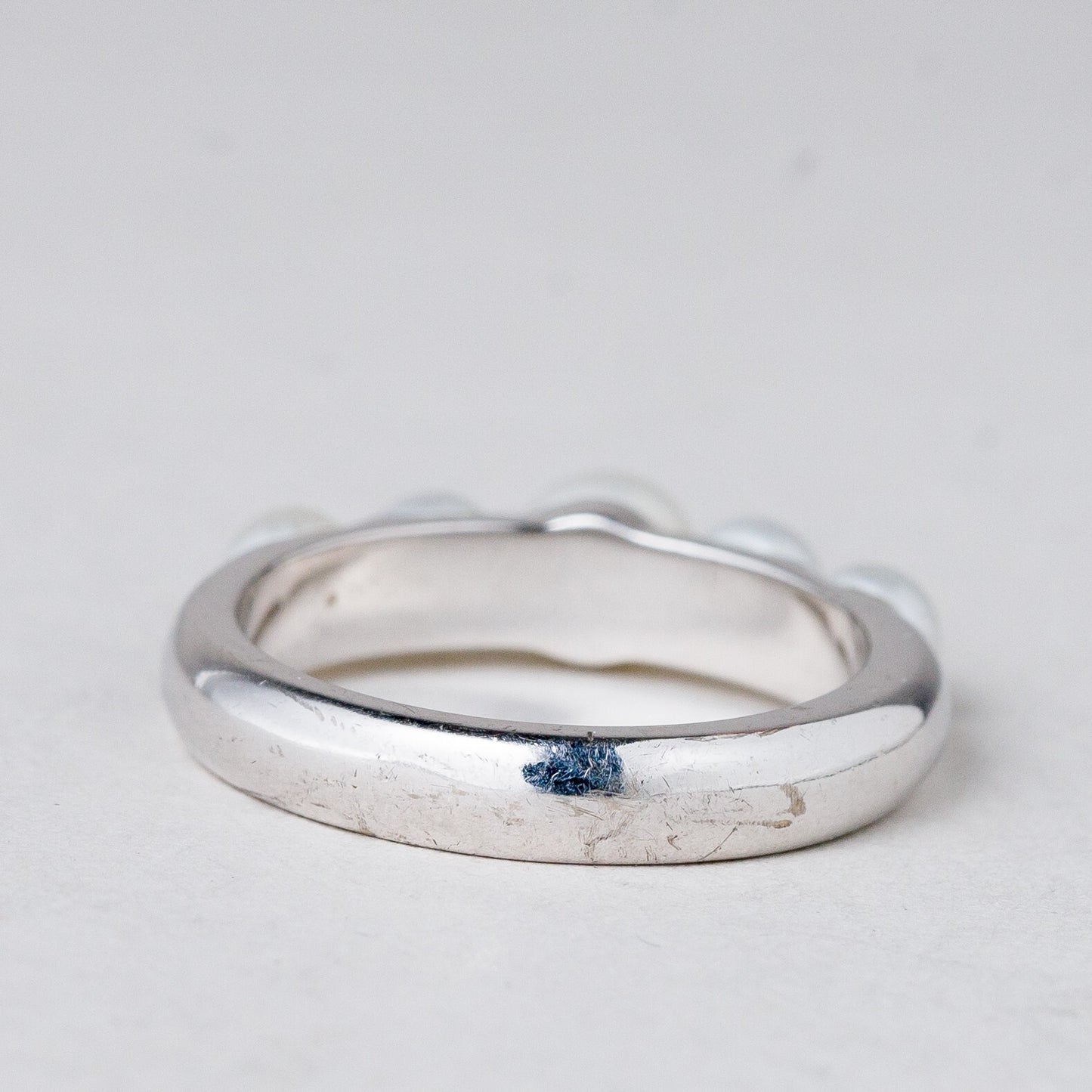 Ring Perlen 3,71 g 925er Silber Größe 53 (16,8 mm Ø)3