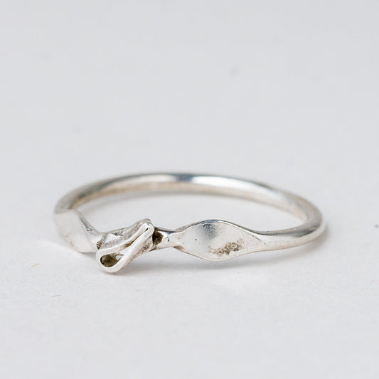 Silber Ring 925 Größe 56 (17,8 mm Ø) 1,13 g0