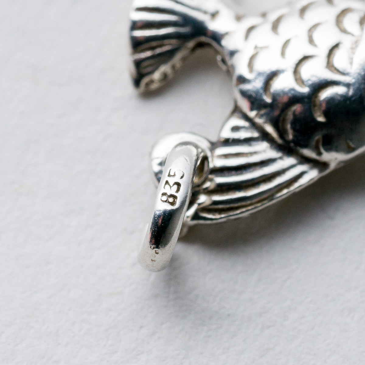Anhänger Silber 835 Fisch 1,5 cm 1,49 g4