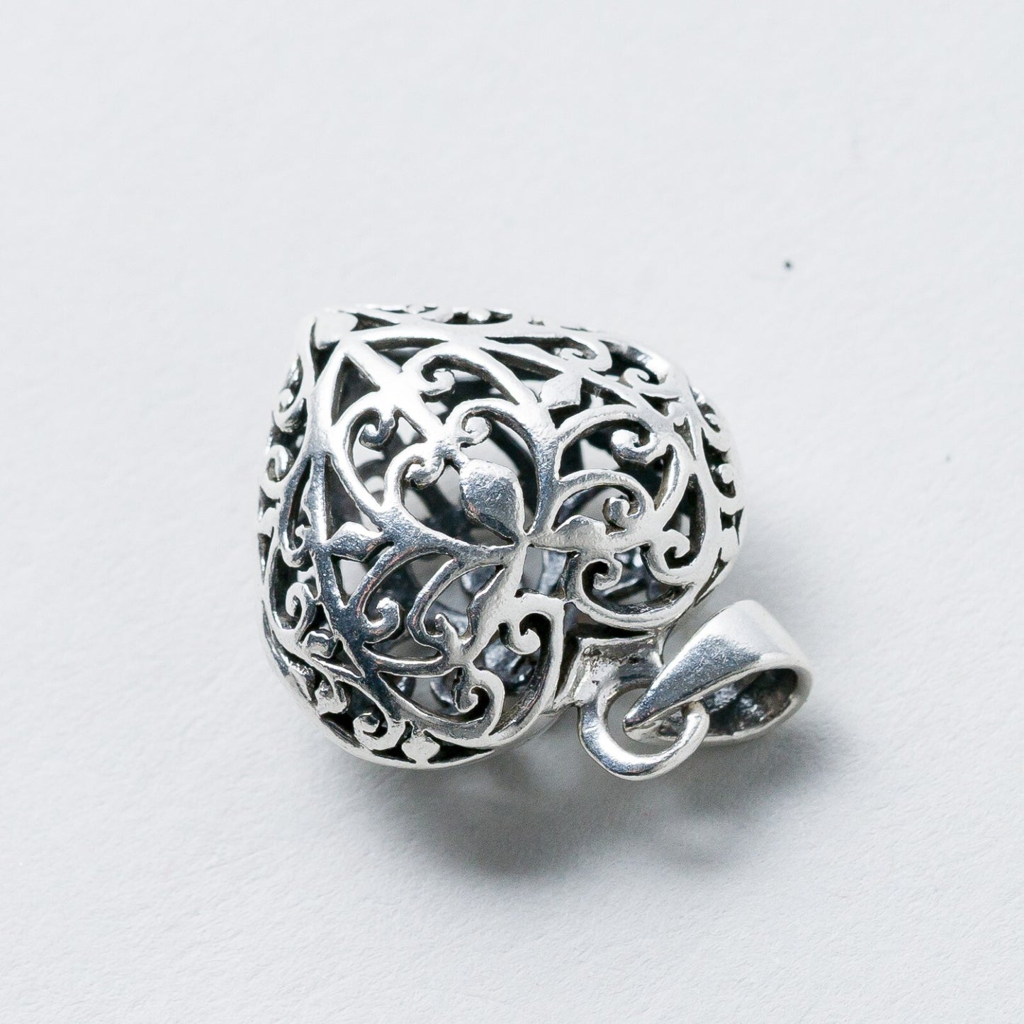 Anhänger Silber Herz 2,6 cm 3,15 g1