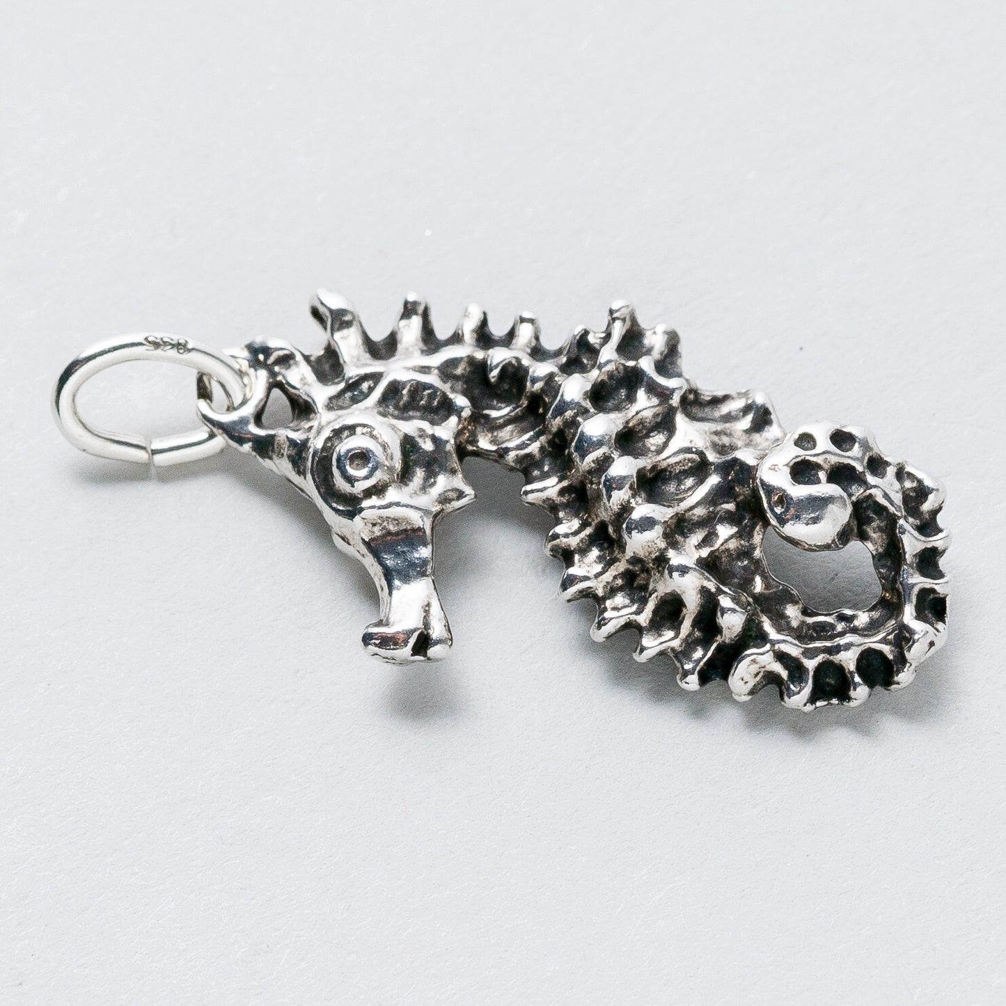 Anhänger 835 Silber Seepferdchen 3,1 cm 3,6 g5