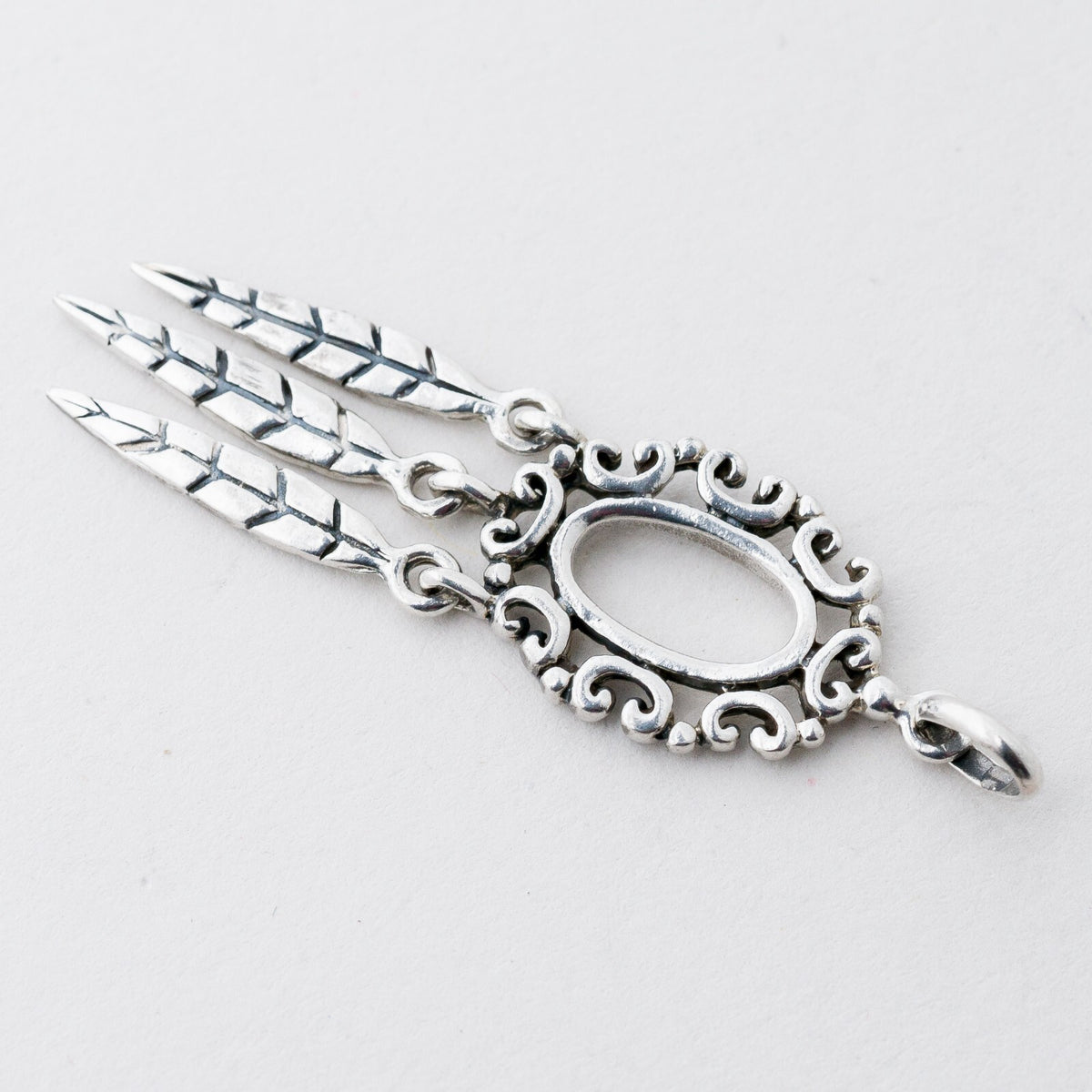 Anhänger Silber 925 Traumfänger 4,6 cm 3,23 g1