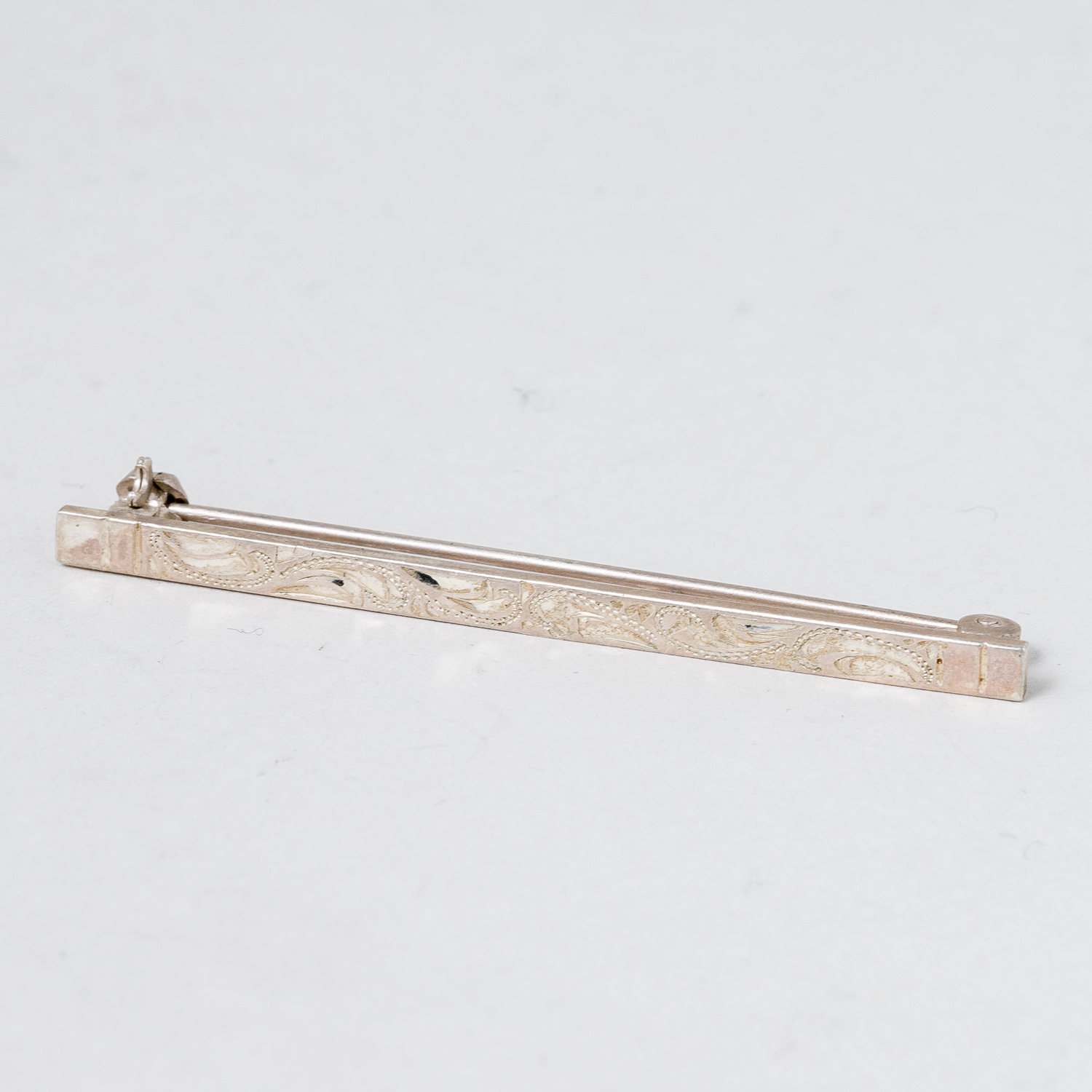 Brosche 835er Silber 2,24 g 5 cm0