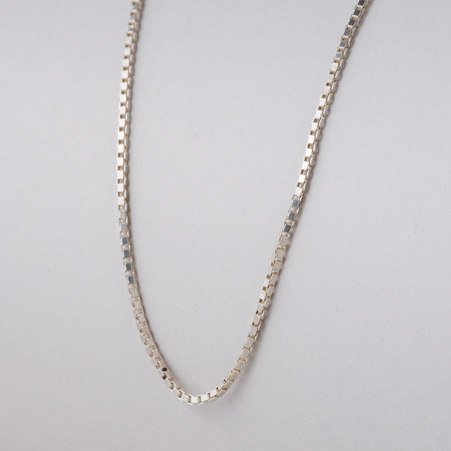 Halskette 1 mm 835er Silber 4,64 g 45 cm0
