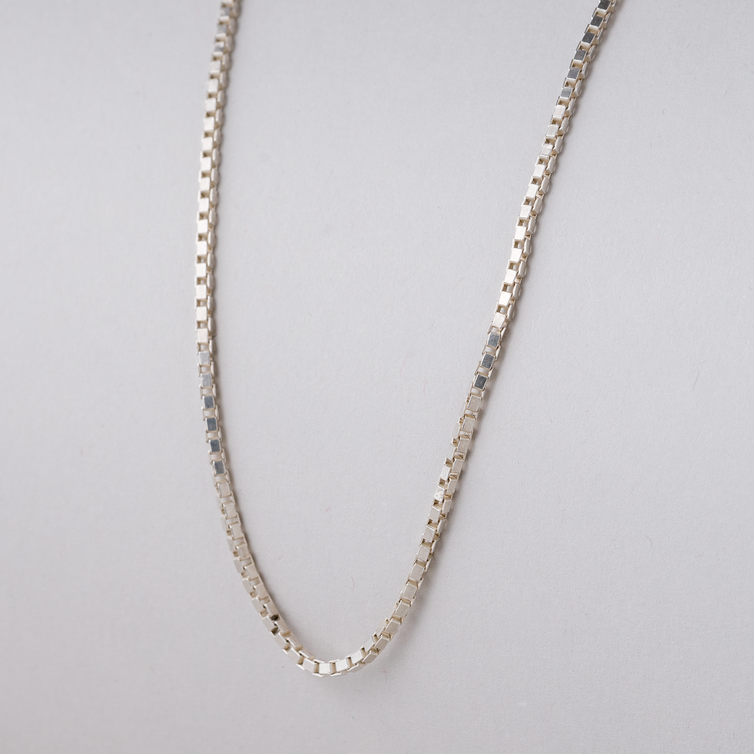 Halskette 1 mm 835er Silber 4,64 g 45 cm0