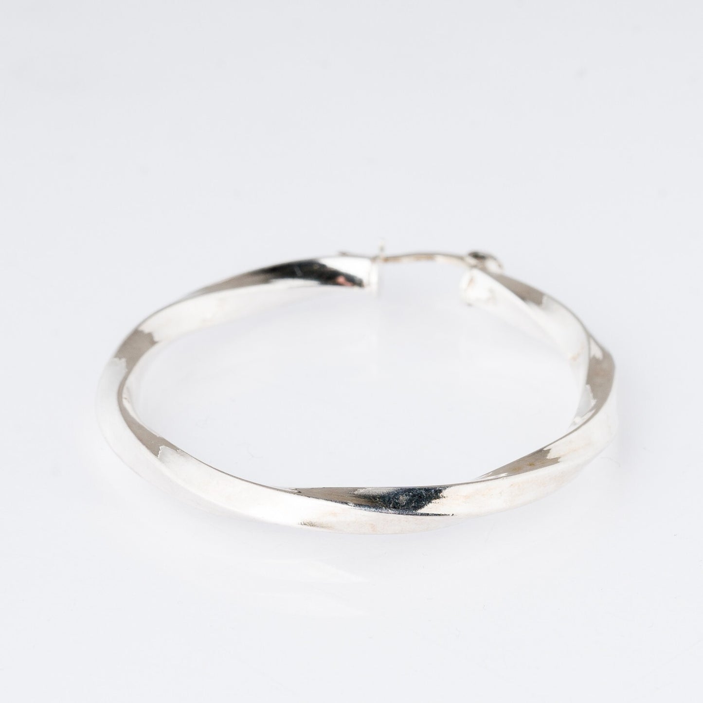 Einzelner Ohrring Creole Silber 5,11 g2