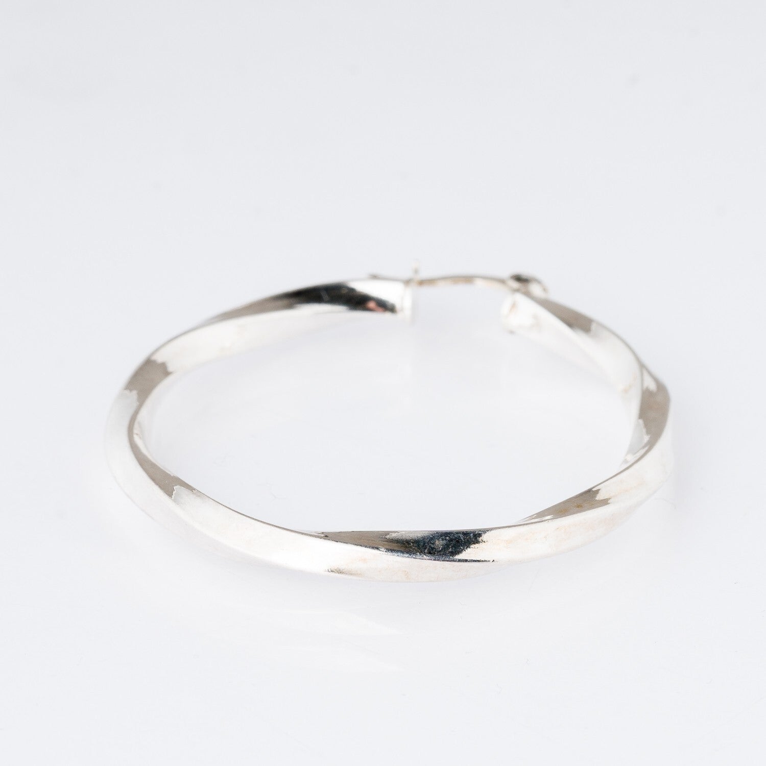 Einzelner Ohrring Creole Silber 5,11 g2