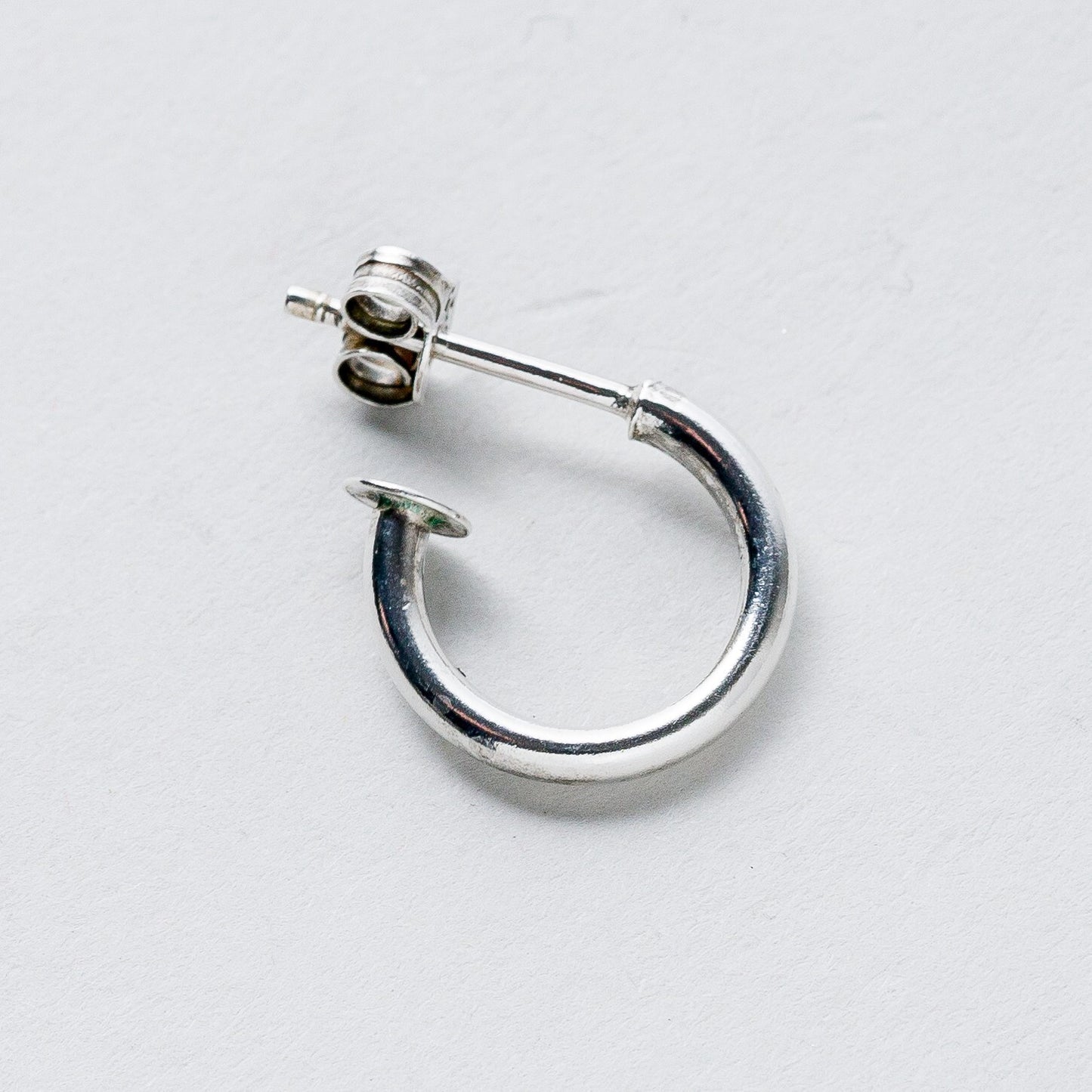 Einzelner Ohrring Creole Silber 0,63 g3
