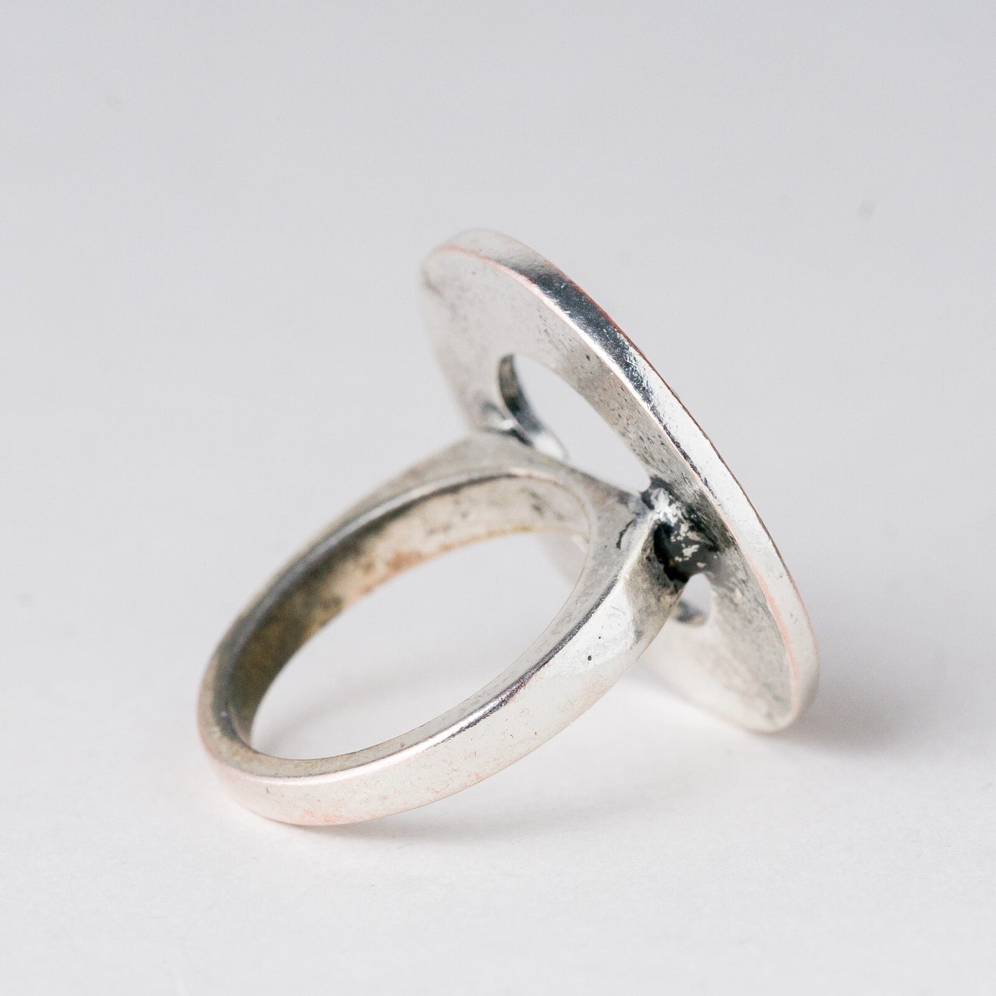 Ring versilbert Größe 56 (17,8 mm Ø) 6,96 g5