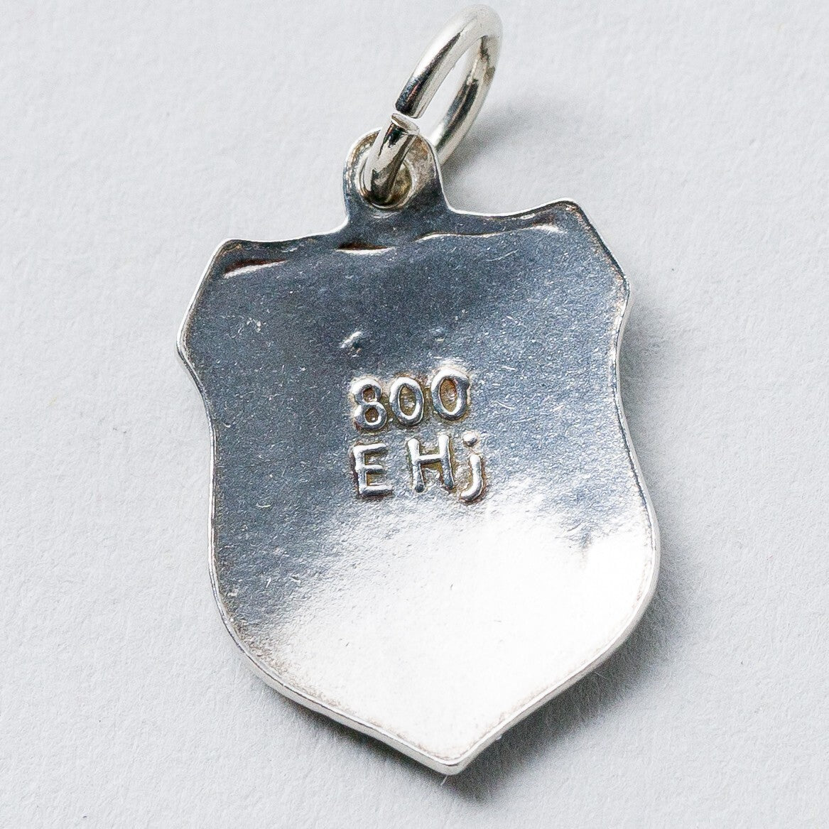 Anhänger 800 Silber Souvenir Anhänger Lüneburger Heide 1,5 cm 0,81 g6