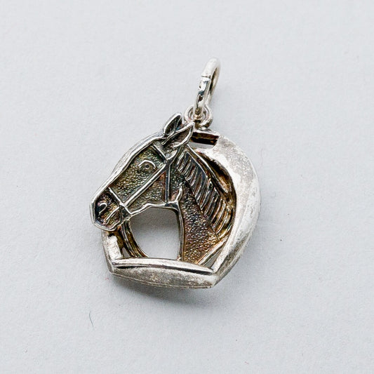 Silber Anhänger Kettenanhänger Pferd 1,8 g0