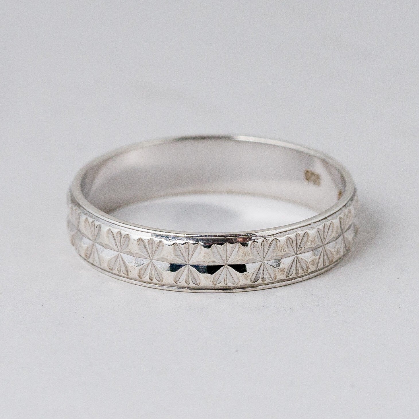 Silber Ring 925 Größe 64 (20,3 mm Ø) 2,93 g1
