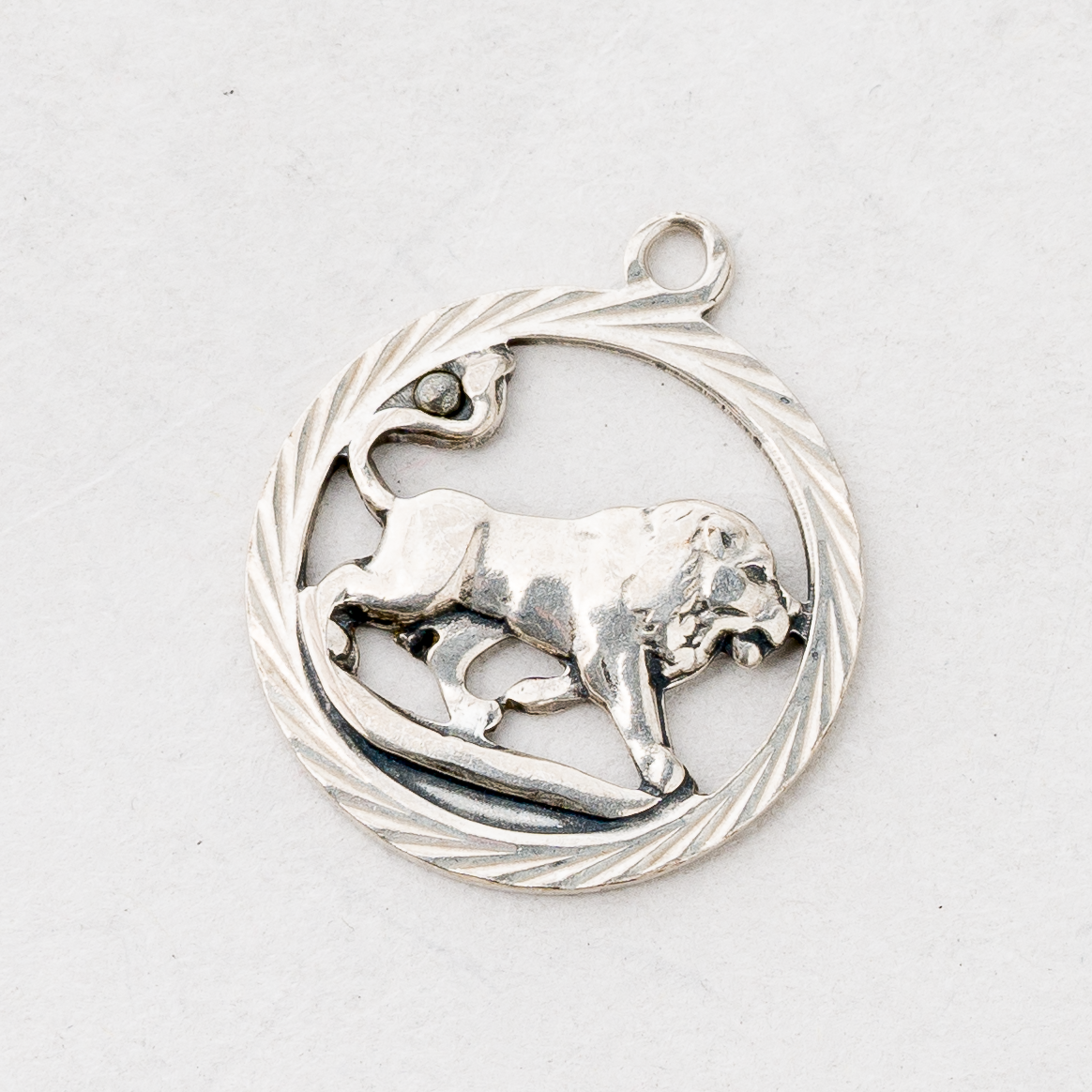CNC: Anhänger Löwe Silber 1,11 g 2 cm0