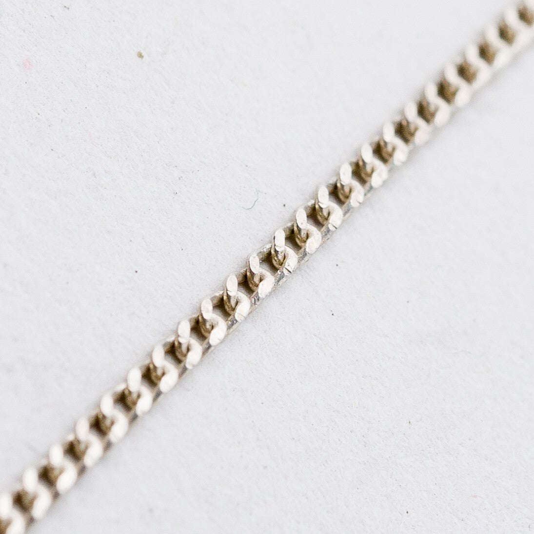 Silber Halskette 925 Panzerkette 1,4 mm 45 cm 2,13 g4