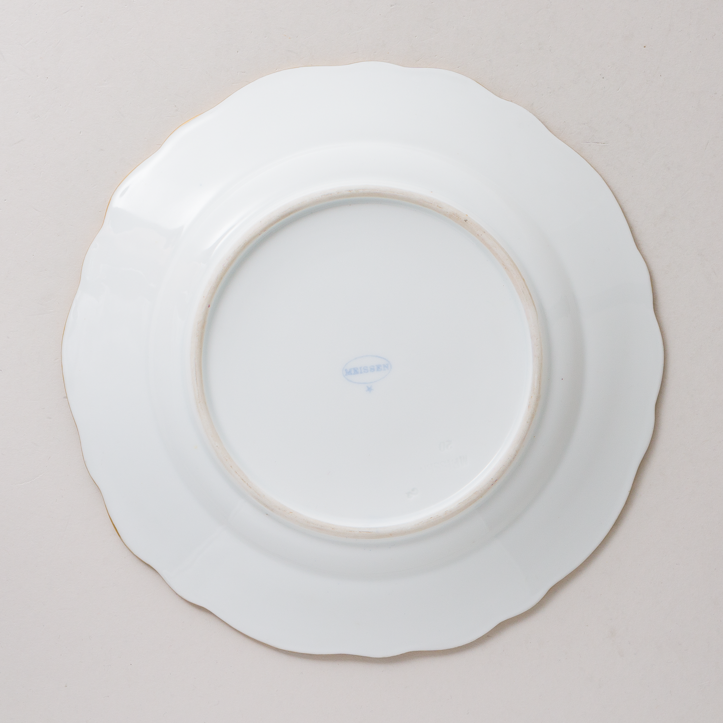 Teichert 3 x Teller 21 cm Indisch Purpur Reich8