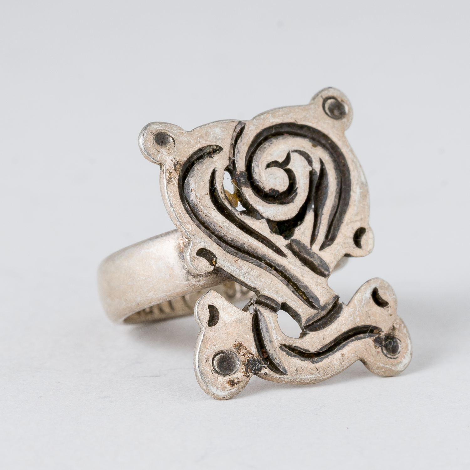 Ring Silber 7,35 g Größe 54 (17,2 mm Ø)1