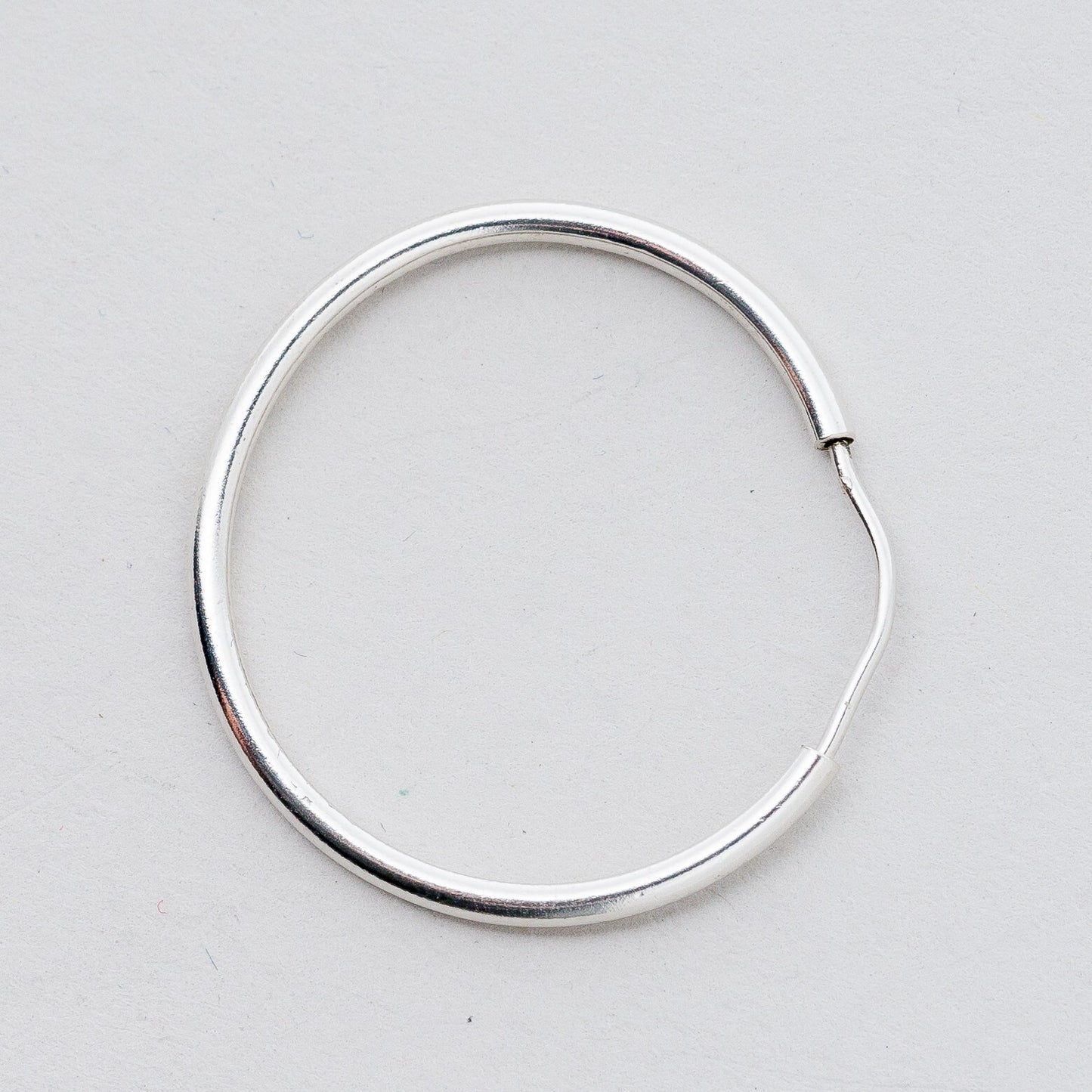 Einzelner Ohrring Creole Silber 1,7 g1