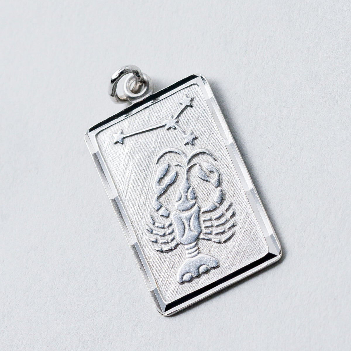 Anhänger 835 Silber Sternzeichen Krebs 3,2 cm 3,1 g3