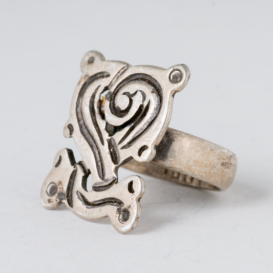 Ring Silber 7,35 g Größe 54 (17,2 mm Ø)0